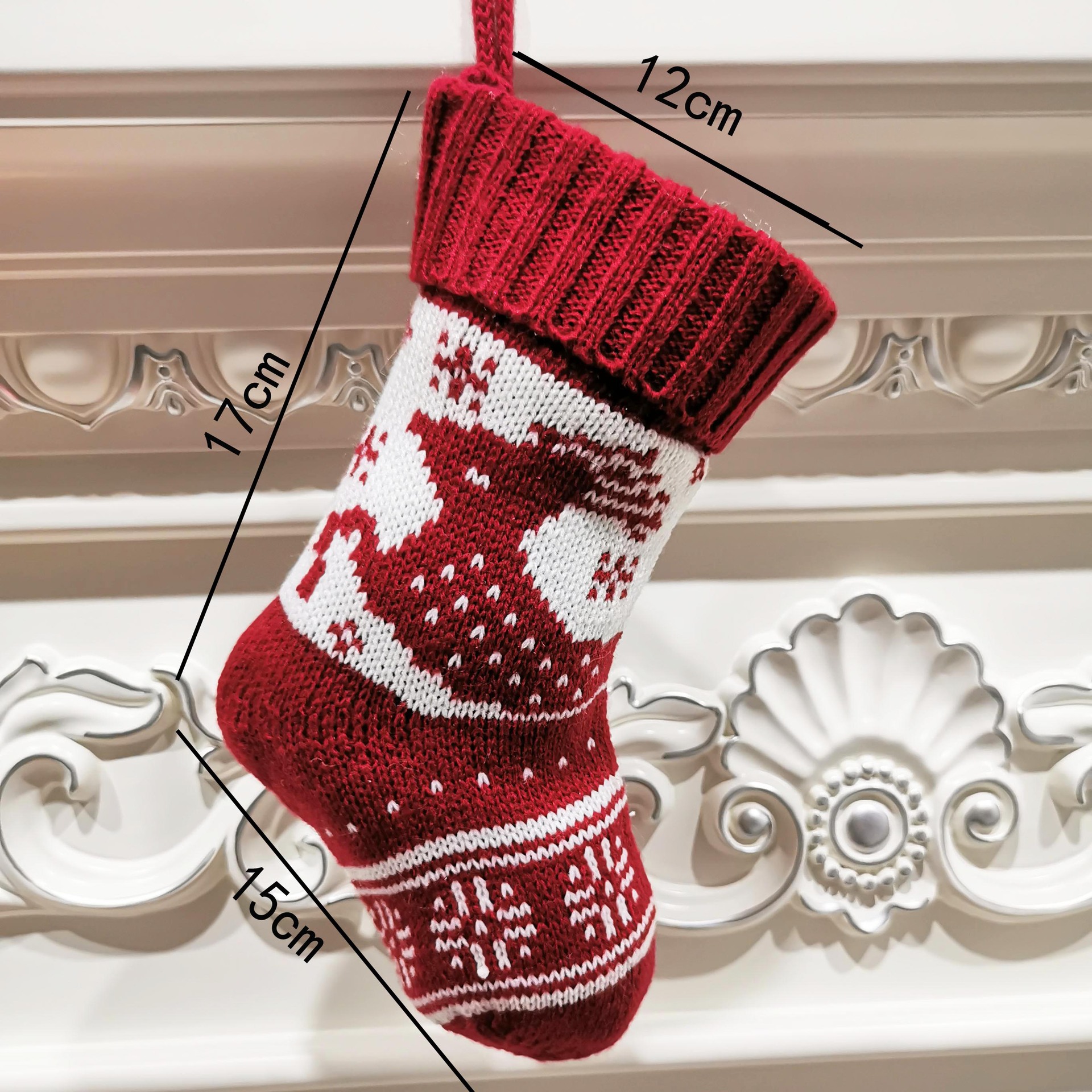 Christmas Basic Retro Classic Style Christmas Tree Elk Polyester Indoor Party Festival Christmas Socks display picture 1