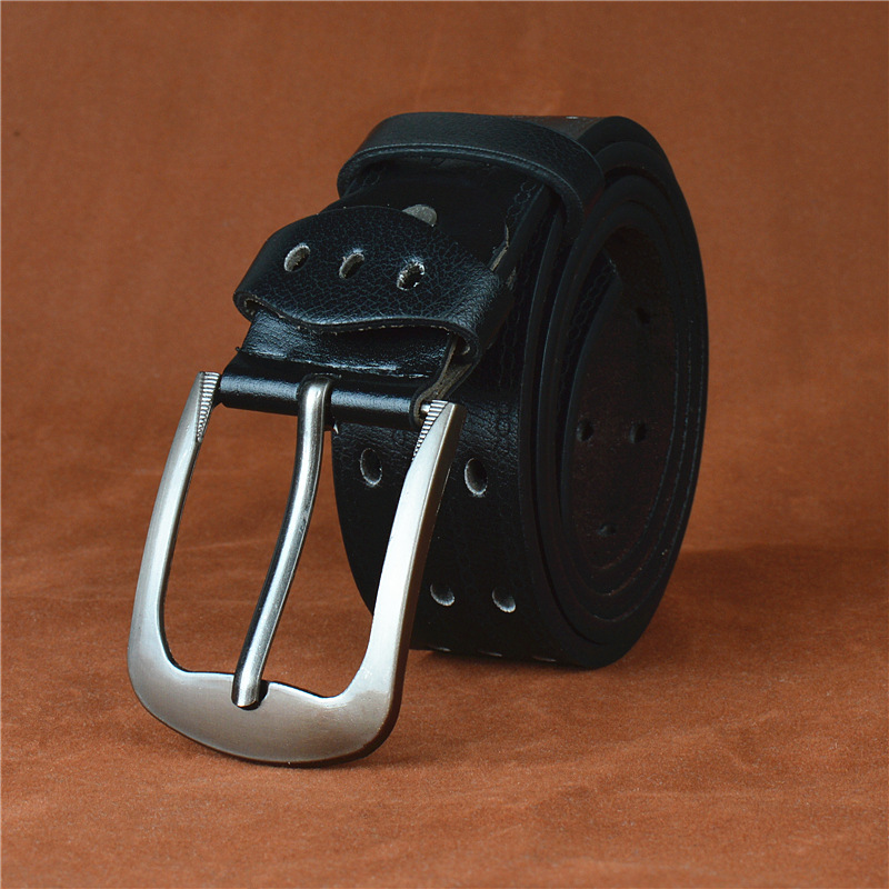 Classic Men's Pin Buckle Belt Simple And Versatile Business Style_voghion.com