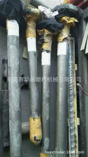 氮化材质 65规格硅胶挤出机螺杆炮筒