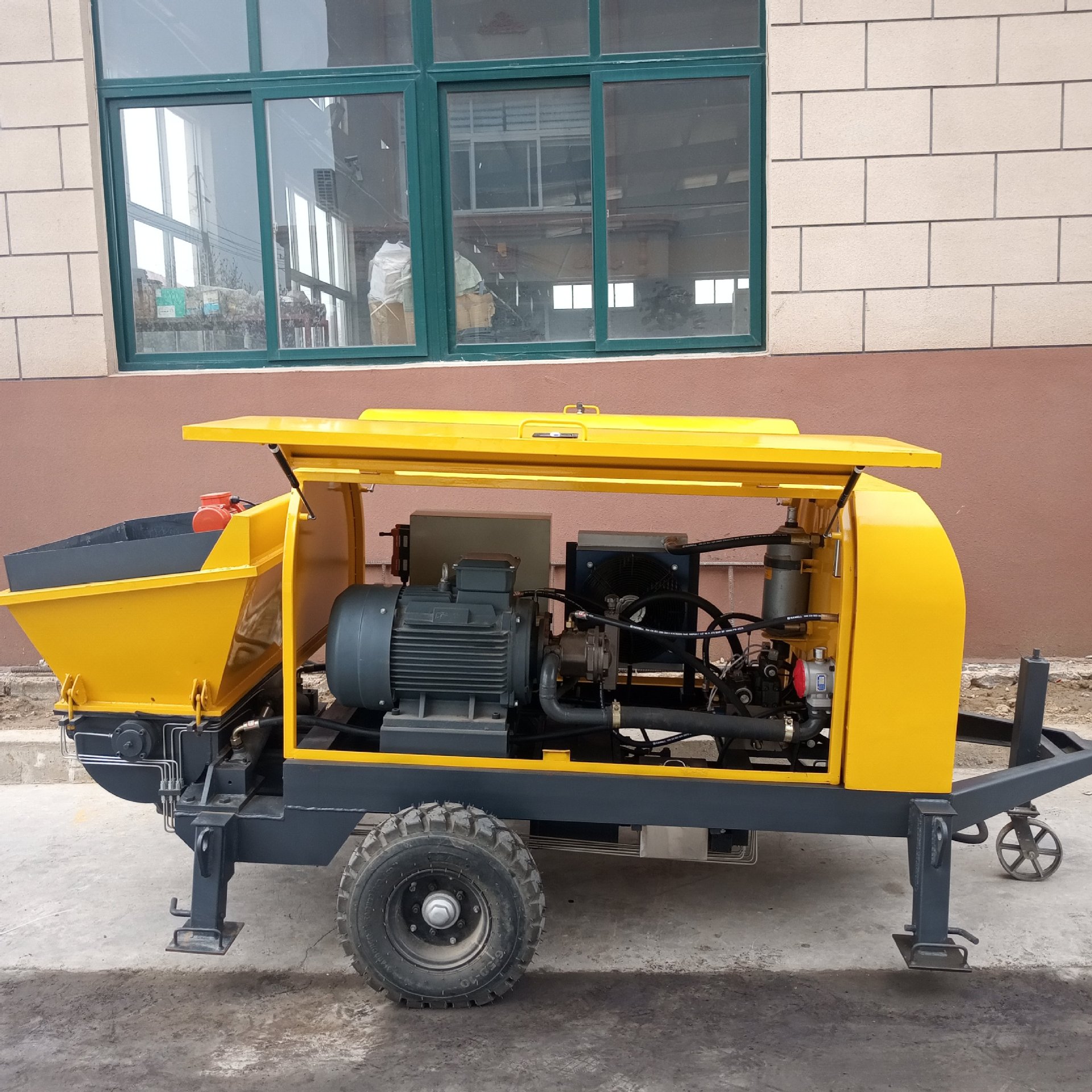 砂浆腻子浆泵 高压喷涂泵 拖泵活塞 地泵眼镜板 切割环 速度可调