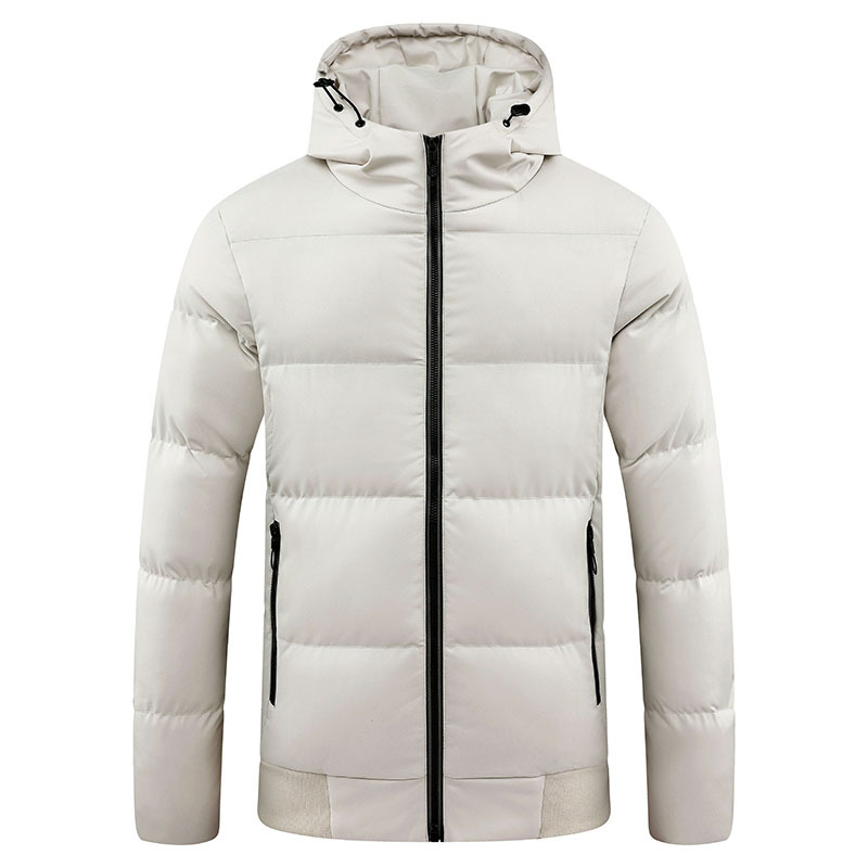 Hooded coat Cross border Amazon Foreign trade Basics cotton-padded clothes wish leisure time Solid Versatile winter jacket