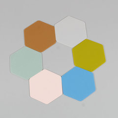 北歐簡約桌墊菜盤墊子幾何杯墊隔熱墊硅膠家用防燙防水碗餐具