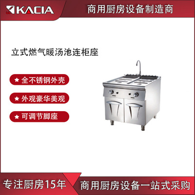 Manufactor Direct selling heat preservation Pond canteen Hotel facilities multi-function vertical Gas Pond