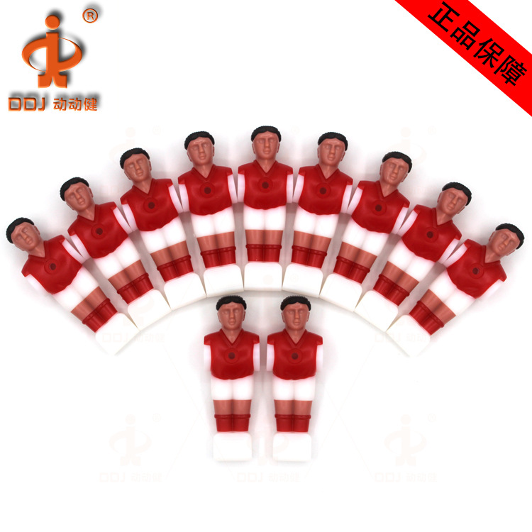 5529人形公仔包胶 红色2