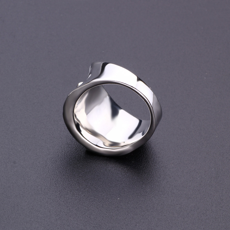 1 Piece Quantity Daily Occasion Alloy Material Flower Pattern Wholesale Jewelry Modern Style Flower Alloy Zircon Inlay Rings