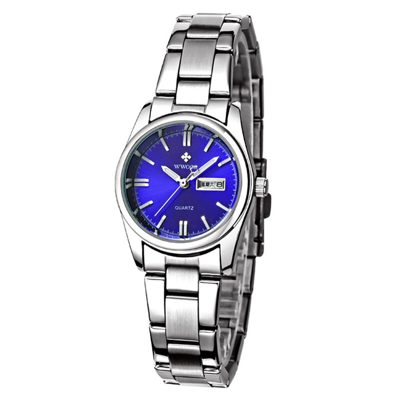 WWOOR hold Love 8804 reloj de moda para mujer Calendario de cuarzo semana dama reloj de moda reloj de estudiante de personalidad
