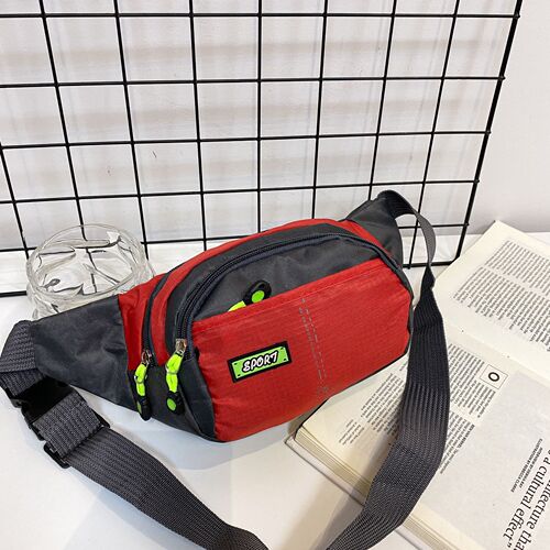 Manufacturer sports waist bag single shoulder crossbody fitness business wallet outdoor sports bag close-fitting waist bag