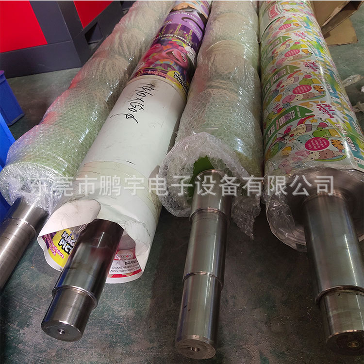 专业PCB磨刷机镀硬铬轴心 非标定制加工包胶轮 轴芯