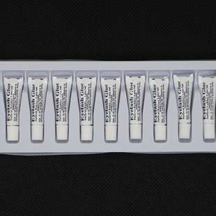 False Eyelash Sample Glue Beginner Makeup Tool White Latex Strong Adhesion Suitable for Long-Lasting Makeup Delivery