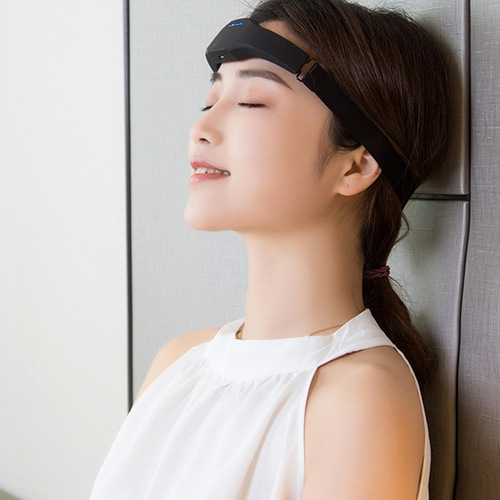 Electric head sleep device Acupuncture wireless charging sleep device head massager manufacturer