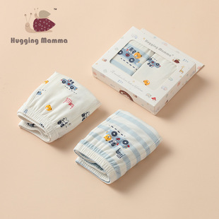 Bambi children's underwear boys' boxer shorts spring and summer baby modal cotton children's boxer shorts