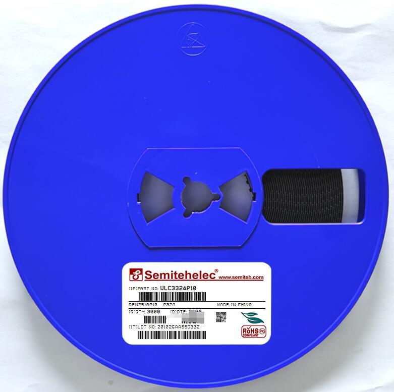 ULC3324P10 ESD静电保护二极管 DFN2510P10 SEMITEH 全新原装正品