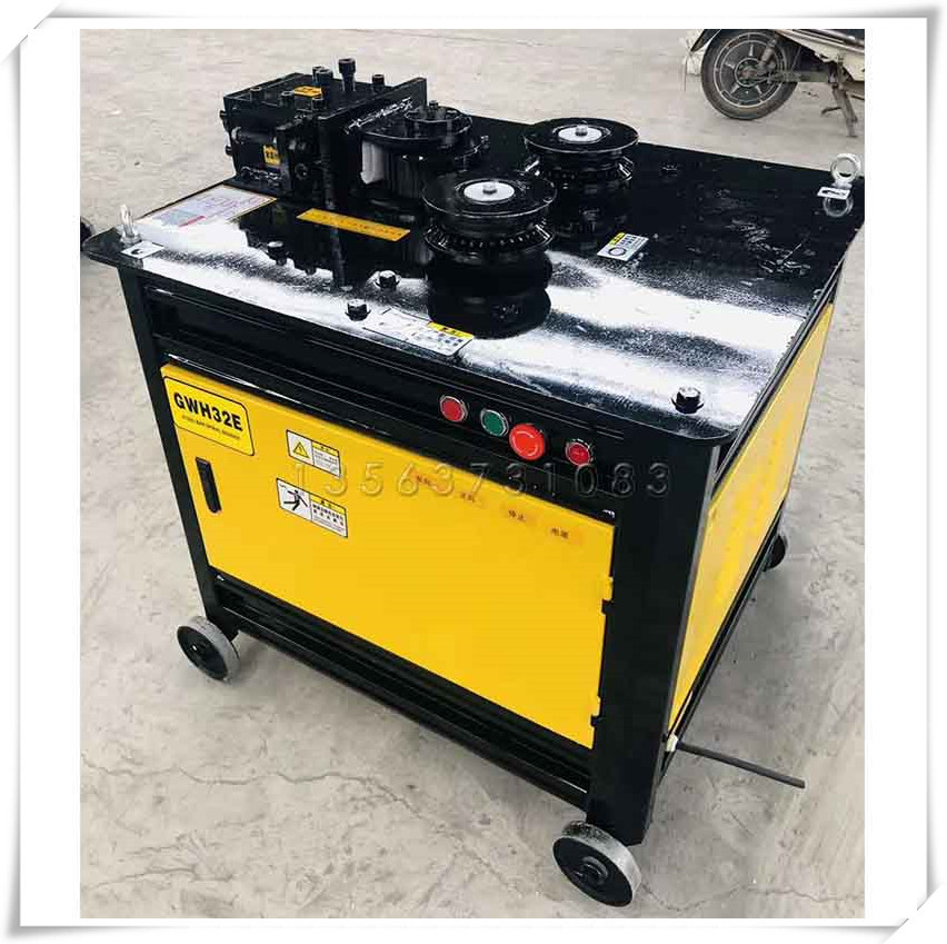 24型钢筋弯圆机滚圆机 打弯机卷圆圈机 全自动钢管弯弧机钢筋弯弧