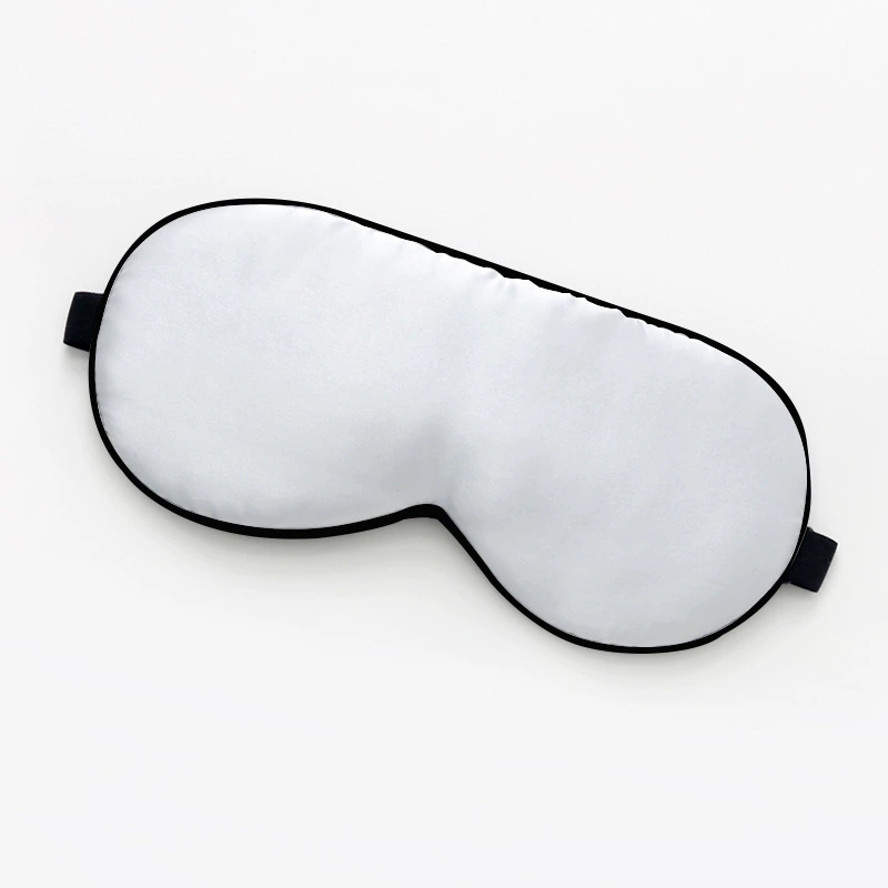 Silk double-sided sleep mask, with embroidery, eyes protection