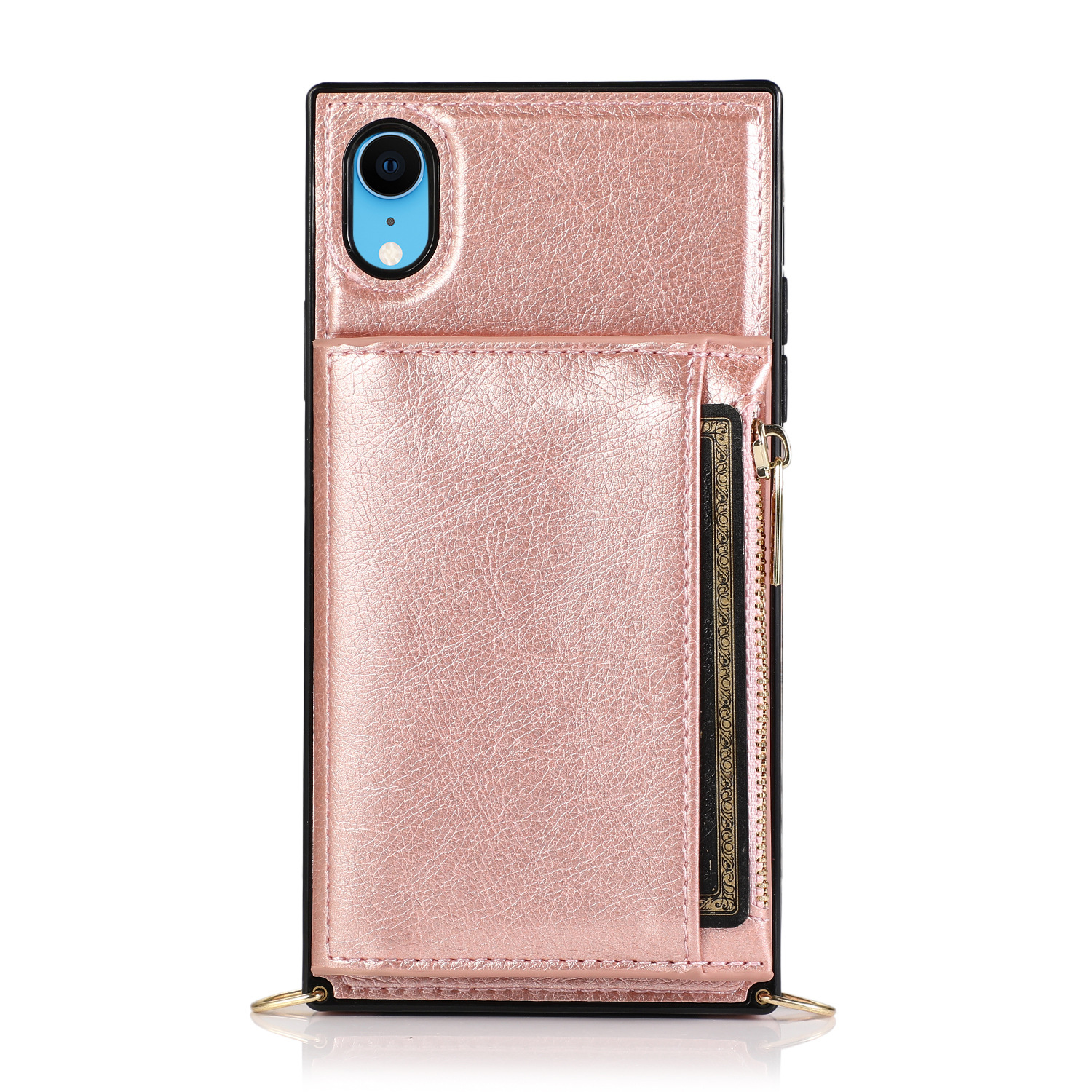 Crossbody Phone Case For Iphone 13 Wallet Protective Leather Cover_voghion.com