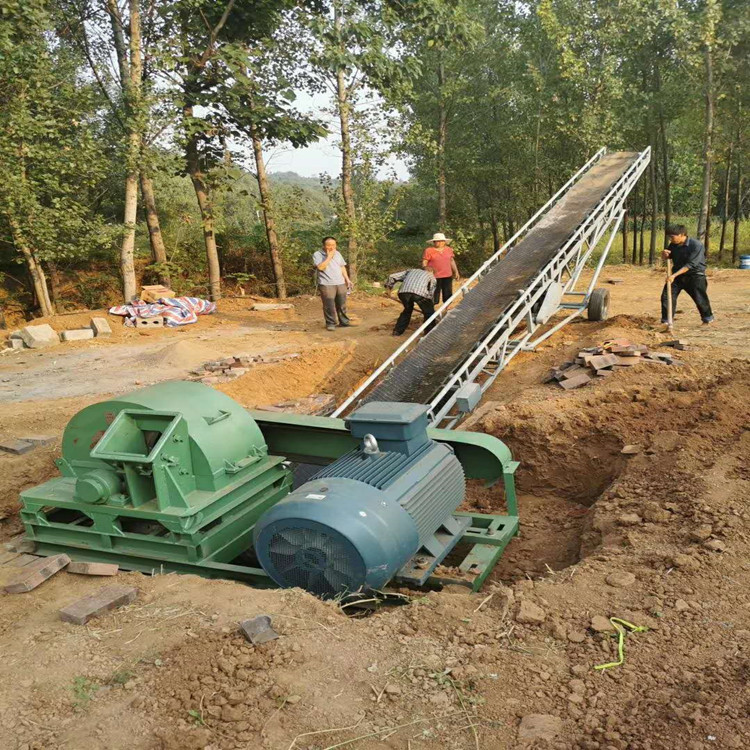 带出料输送 一米香菇料机1000型 菇木食用菌木屑机