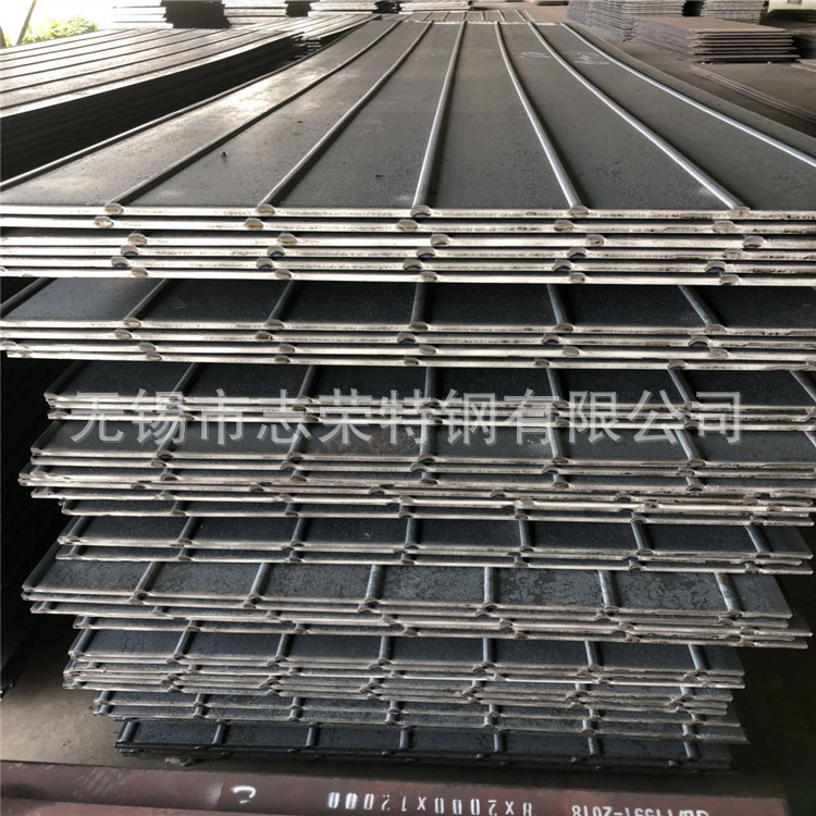 Q235B/Q355B防滑中厚钢板 厚度的16-20mm铺路板