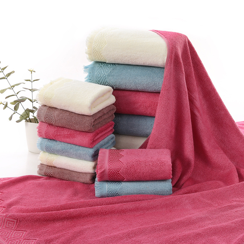 Factory wholesale bamboo fiber towel bath towel set soft absorbent gift towel bamboo carbon fiber beach towel Factory wholesale bamboo fiber towel bath towel set soft absorbent gift towel bamboo carbon fiber beach towel