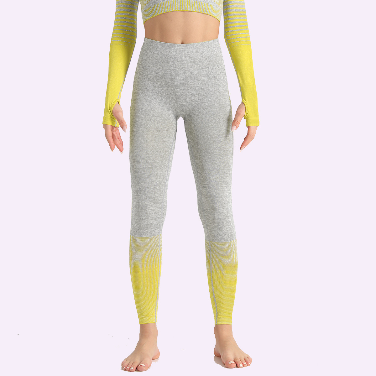 fitness knitted high-stretch yoga pants NSNS47277