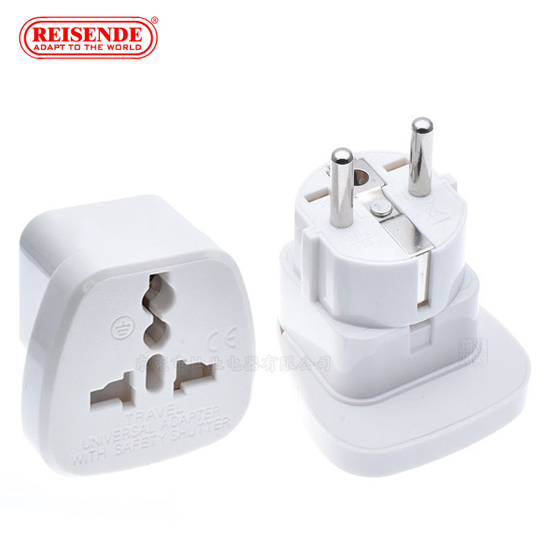 万能插座 多国 转换插头 SS-9 德规 欧式德式法式转换头 欧标插头