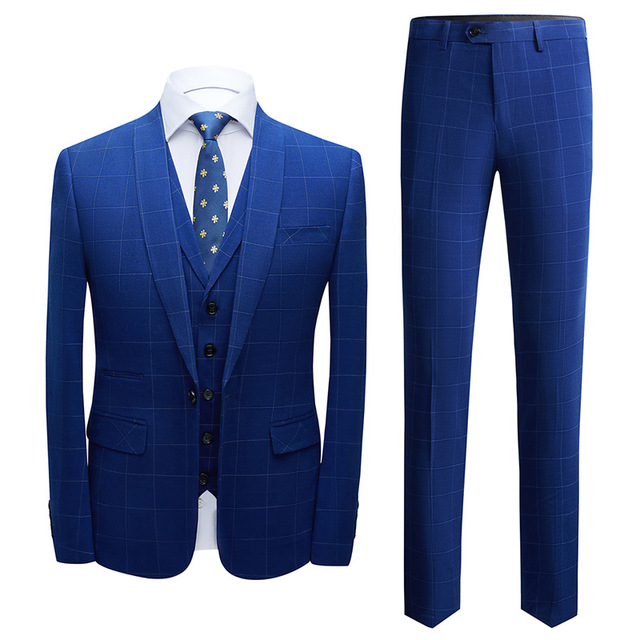 Men’s suit bridegroom’s suit best man’s casual three piece suit
