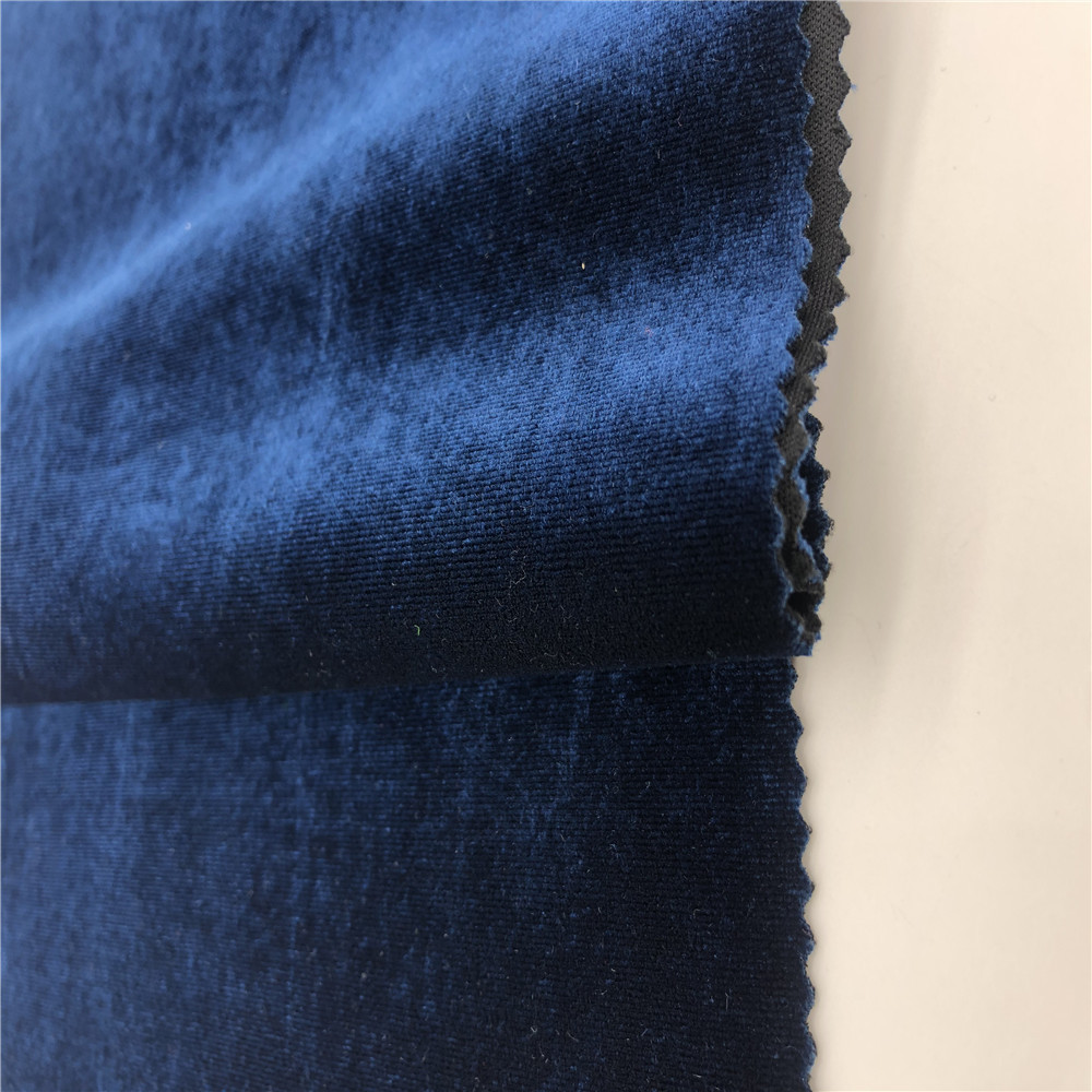 销售有光丝绒 韩国绒 复合全涤平板布 不倒绒