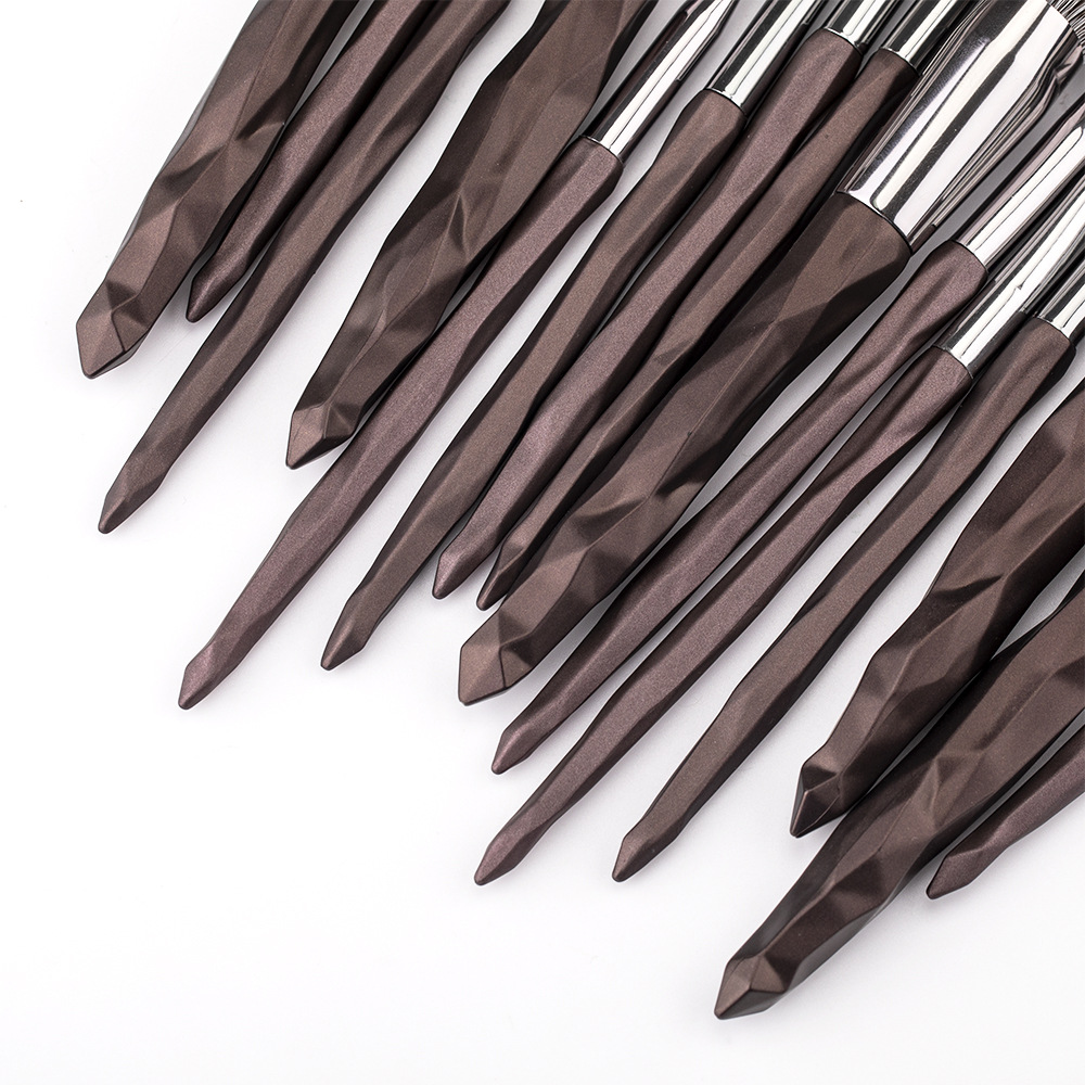 188g Weight Plastic Handgrip Makeup Brush Handle Type Makeup Brushes Makeup Tools Types 1 Set Quantity Artificial Fiber Material Basic, Simple Style Style Basic Simple Style Artificial Fiber Plastic Handgrip Makeup Brushes 1 Set 2