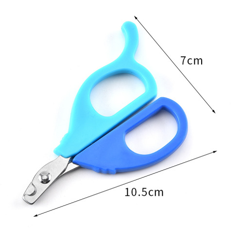 Stainless Steel Pet Supplies Beauty Nail Scissors Small Dog and Cat Nail Clipper Pet Nail Scissors Manufacturer Wholesale