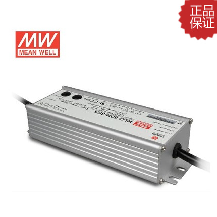 厂家授权 台湾明纬PFC防水LED电源 HLG-60H-24 60W 24V2.5A