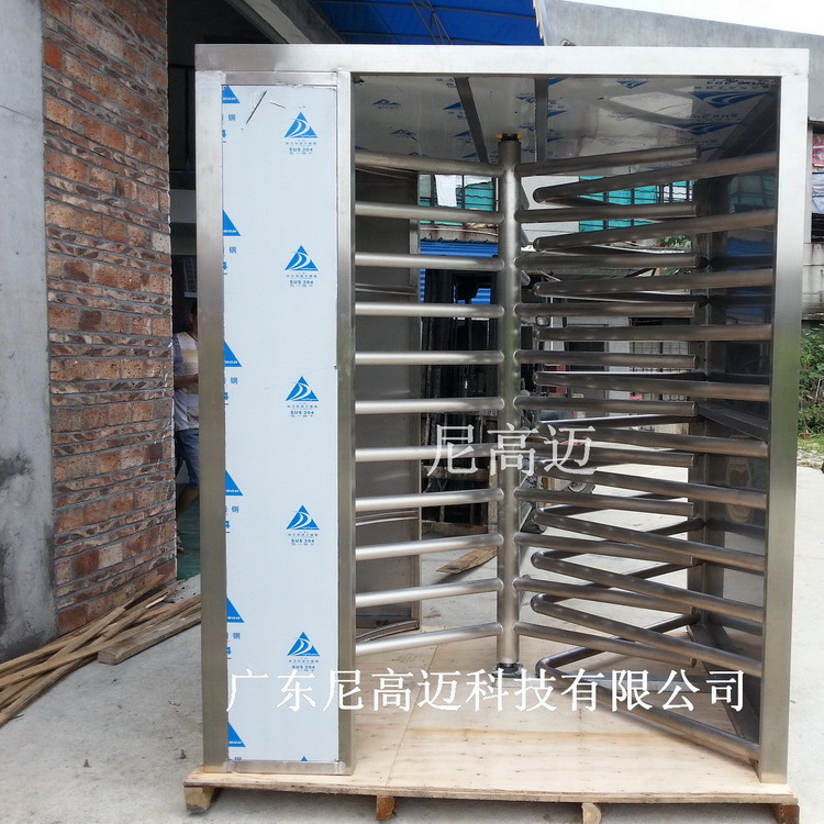 品牌单向门厂家景区手动全高梳状旋转单项通道闸出站口单向转闸门