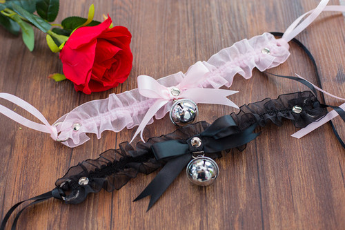 Lingerie Accessories Japanese Cosplay Lolita Fringe Bell Necklace Cat Lady Maid Supplies Alluring Necklace