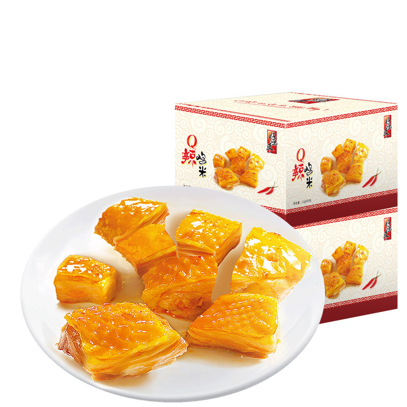 泡面伴侣Q辣鸡米零食11g鸡米花好味来鸡粒食品休闲辣子鸡商超小吃|ms