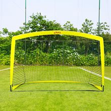 便攜式多功能 可折疊兒童 足球門戶外 速開彈跳龍門足球訓練網