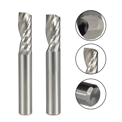 Cross-border hot-selling new single-edged spiral milling cutter woodworking carving knife factory direct sales wholesale