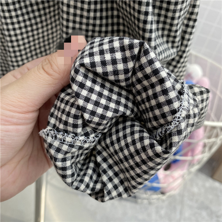 2024 tidig vår Koreansk klädsel Nya barnkläder för pojkar höstrutig kostym, byxor, kostym tvådelat set trendigt_voghion.com