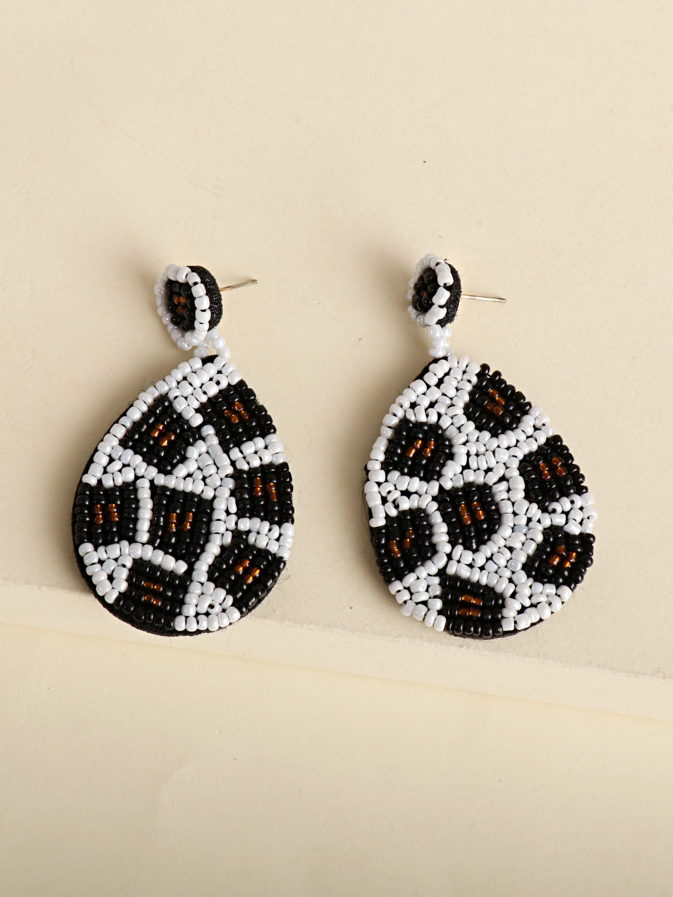 Geometric Rice Beads Ethnic Style Earrings Wholesale display picture 2