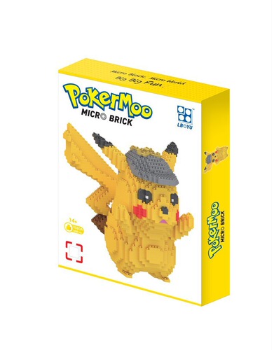 Baiyu Wholesale Tiny Particle Assembled Building Blocks Toy Cartoon Series 7079A-7080A