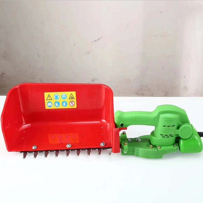 小型单人手提电动采茶机便携式茶叶采摘机锂电池茶叶收获采摘机