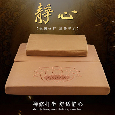 Religion Supplies Buddhism Chanting Worship mat household Four seasons Kotow Worship mat pillow Buddha Cushion Futon