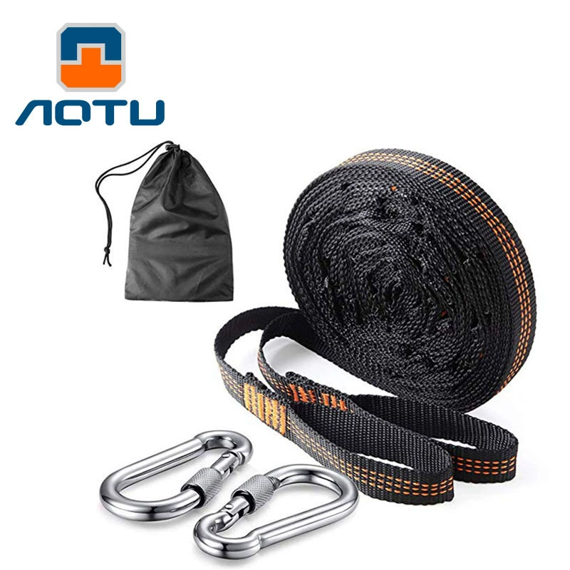 Креативная галстук веревка открытый гамак ремень качели веревка смелый портативный складной плоский ремень трансграничная оптовая продажа AT6752