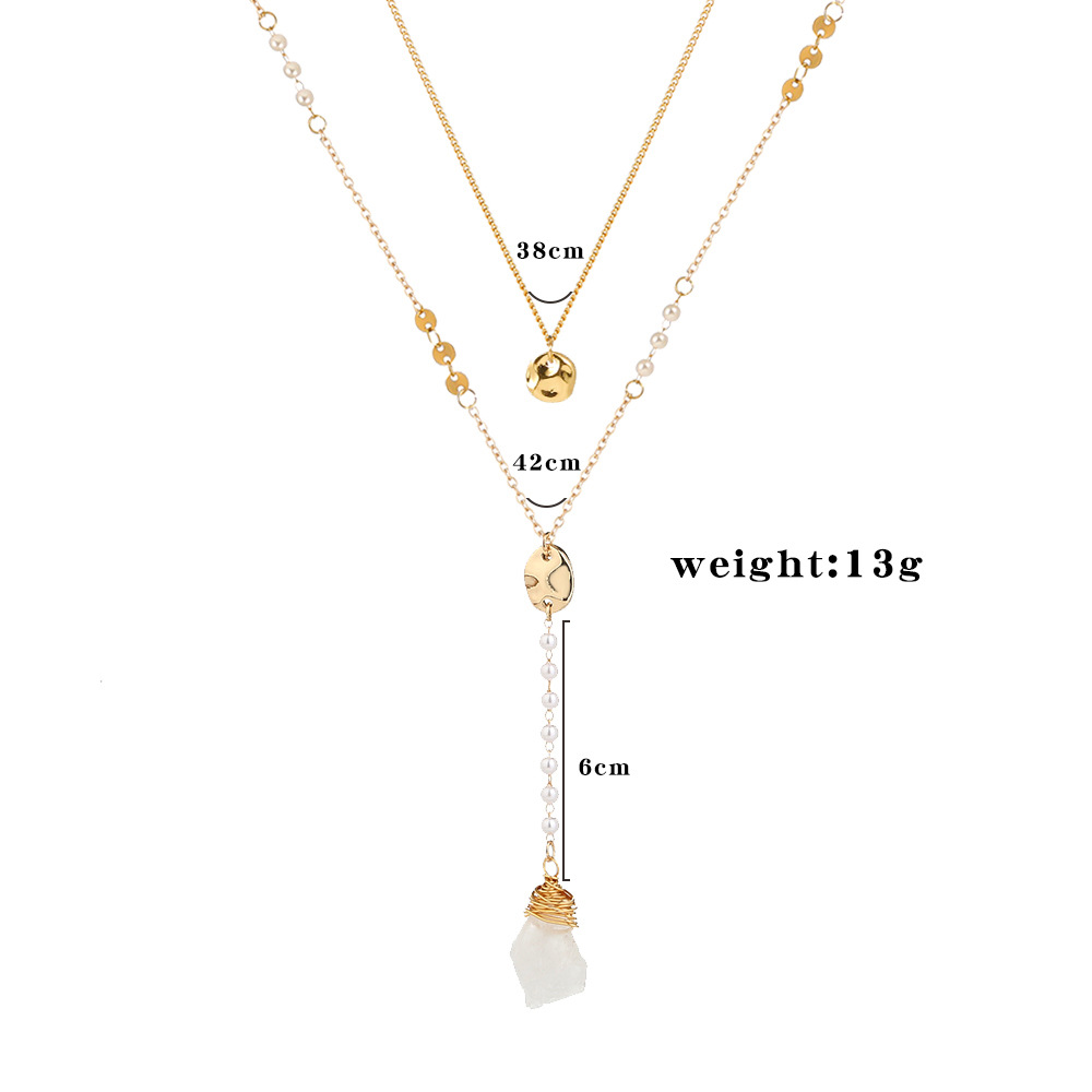 Fashion Exaggeratedethnic Style Metal Stitching Set Multi-layer Necklace For Women display picture 18