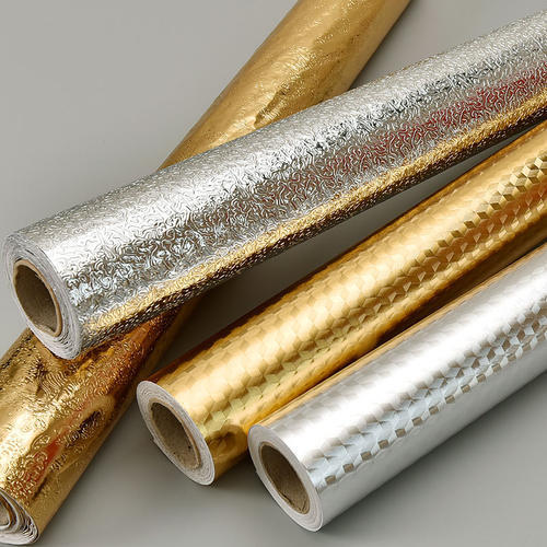 Kitchen Oil-Proof Sticker Waterproof Moisture-Proof High-Temperature Resistant Self-Adhesive Fume Hood Range Hood Stove Aluminum Foil Sticker Tin Foil Thickened