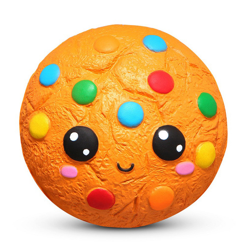 New Squishy Chocolate Sandwich Cookies with Slow Recovery, Cute Simulated Soft Food Children's Toy