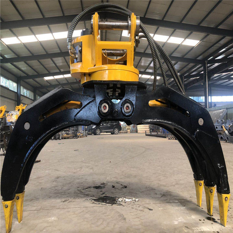 多功能液压抓木器 360°旋转抓木器 抓石器 机械爪现货