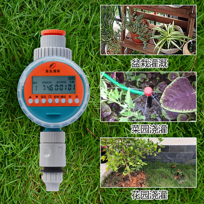 灌溉控制器 智能浇花器 全防水灌溉定时器 雨量灌溉控制器浇花器|ru
