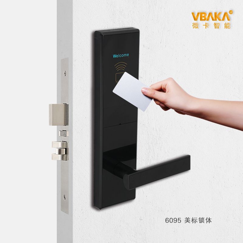 Flats Hotel lock hotel Homestay hotel Door lock Card lock IC School Electronics Smart Lock Induction lock