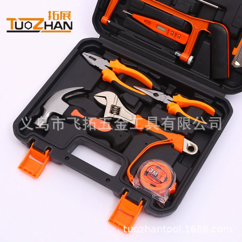 Universal handheld tools set, needle-nose pliers, 13 pieces