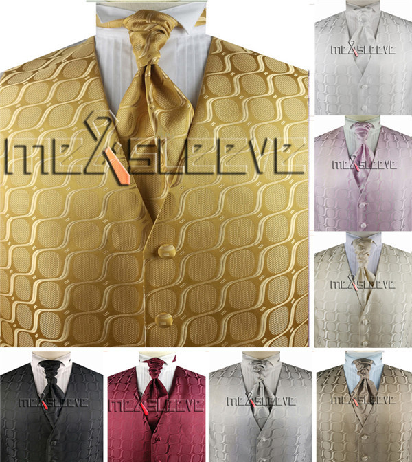 跨境港风卡其色格子西服坎肩型男中青年创意大码宽松男式西装马甲