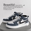 Footwear, trend high sneakers, 2023, trend of season, Korean style