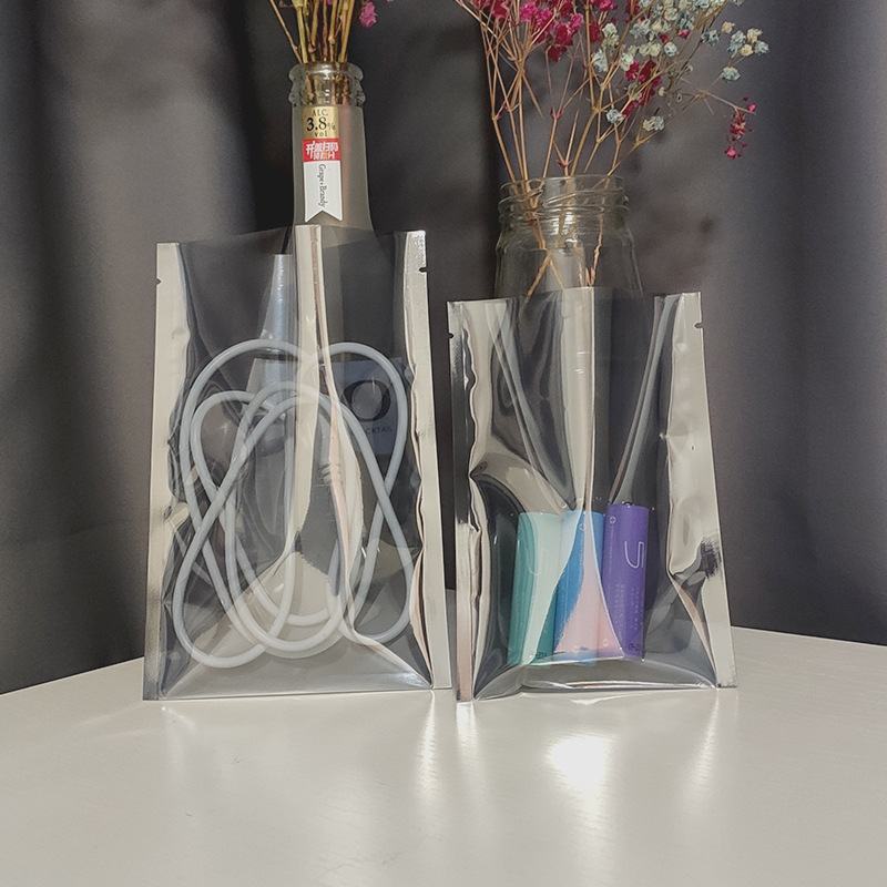 现货防静电袋 静电透明平口袋 耳机袋 电子元件袋 电路板包装袋